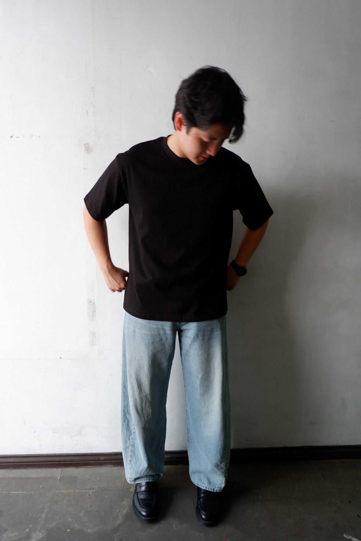 Uniform Tee - 01 Charcoal Black
