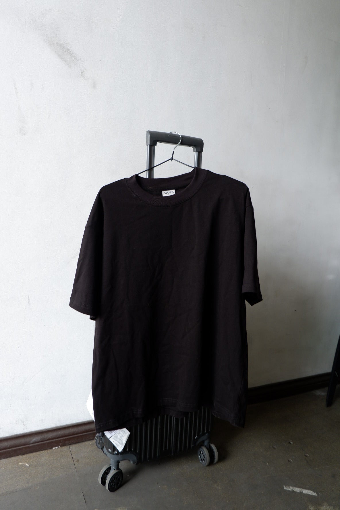 Uniform Tee - 01 Charcoal Black