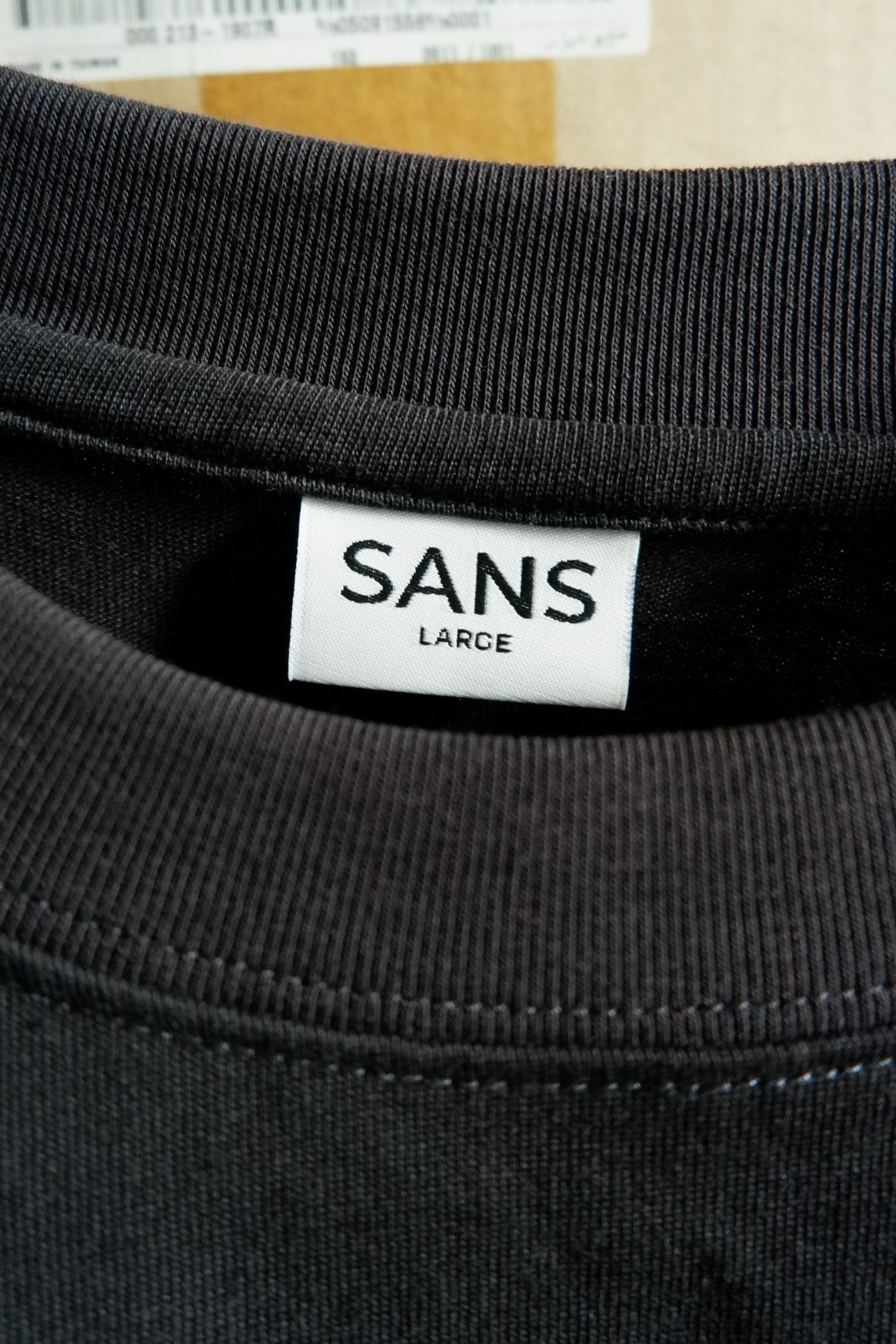 Uniform Tee - 01 Charcoal Black