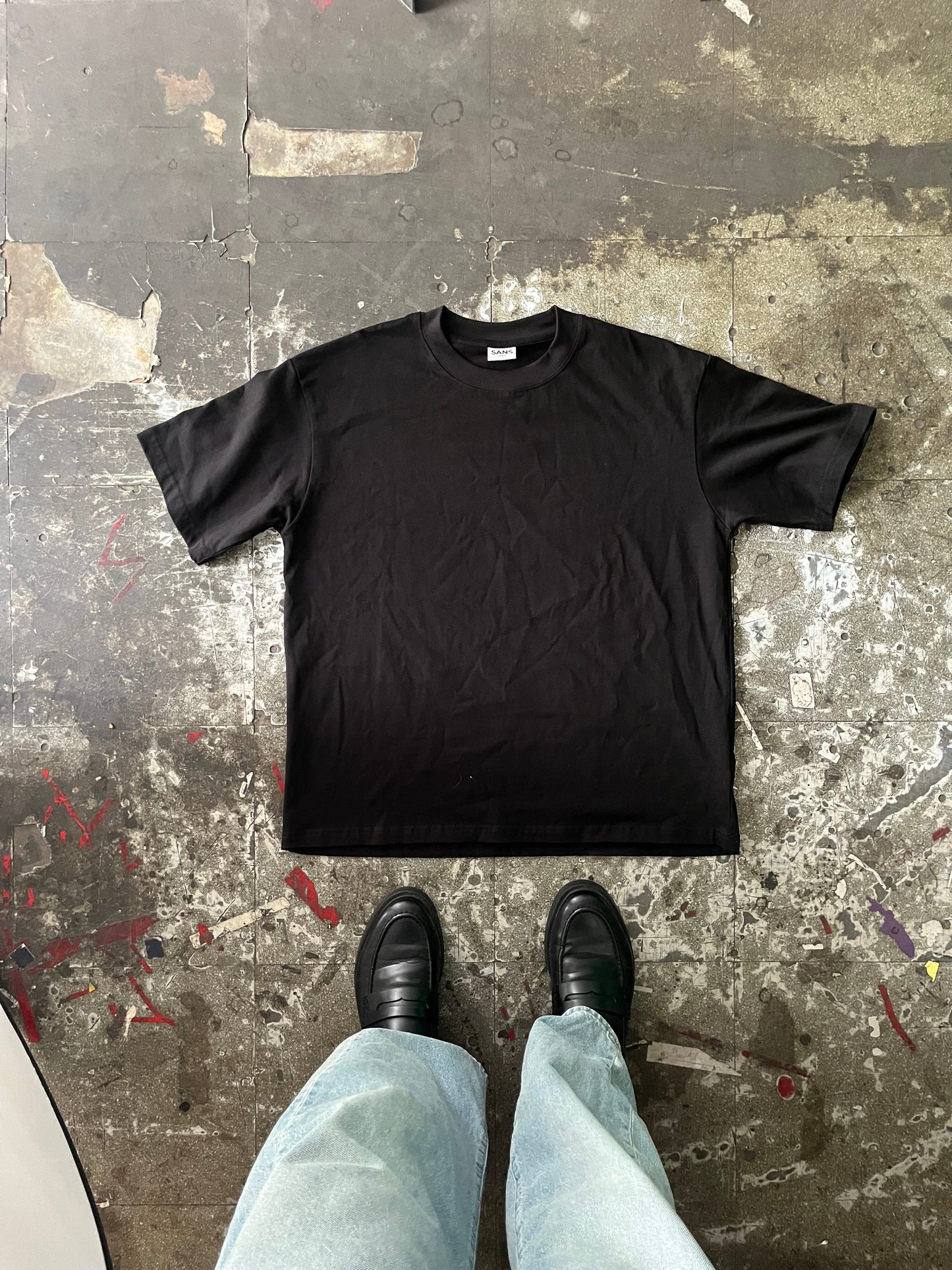 Uniform Tee - 01 Charcoal Black